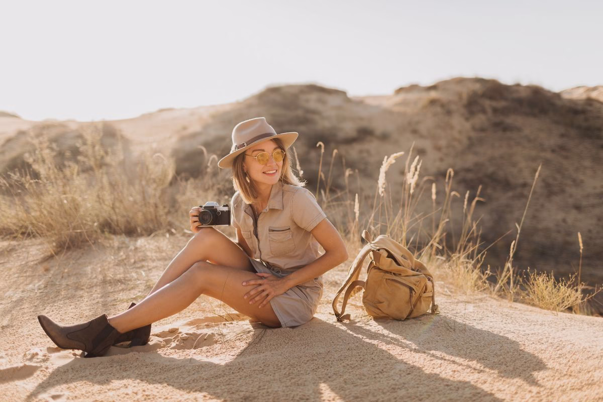 Comfortable safari outfit for Namibian safari