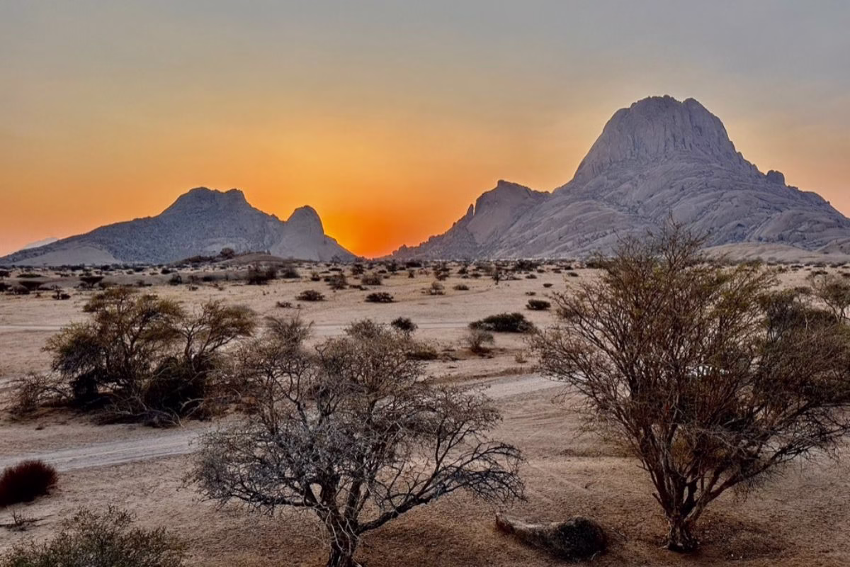 Spitzkoppe mountains Erongo region